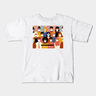 Corona VIrus - I Am Vaccinated Kids T-Shirt